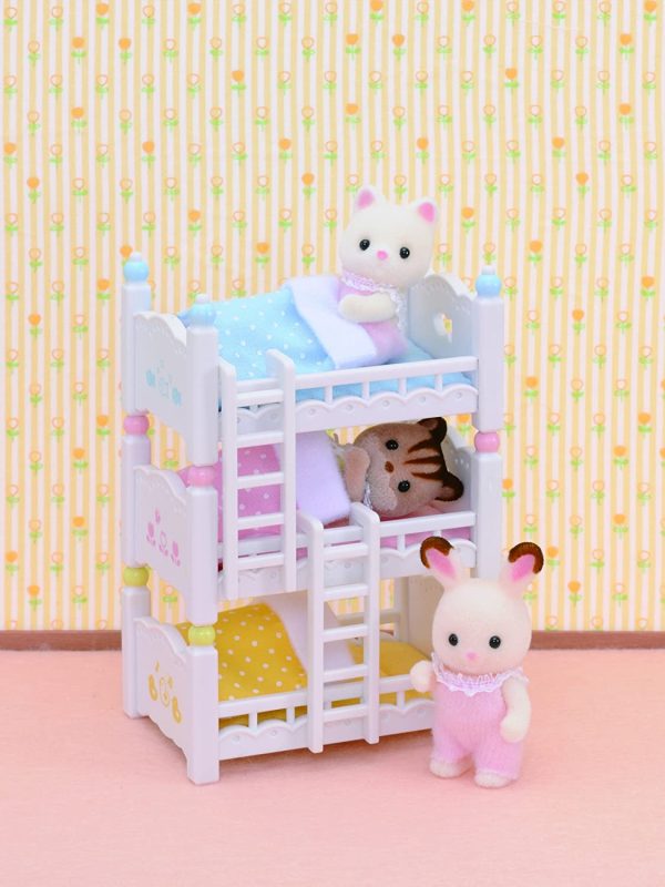 SYLVANIAN FAMILIES 5319 Parco Giochi & 4448 Letto A Castello Triplo