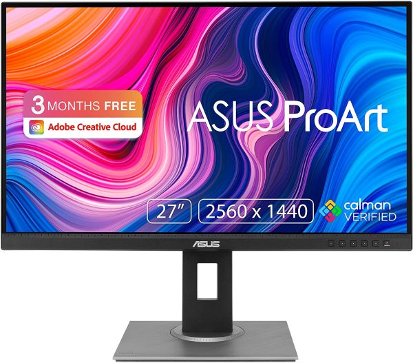 ProArt Display PA278QV Professional Monitor, 27" IPS, WQHD (2560 x 1440), 100% sRGB, 100% Rec. 709, Color Accuracy ΔE < 2, Calman Verified, ProArt Preset, ProArt Palette, Stand Ergonomico - immagine 6