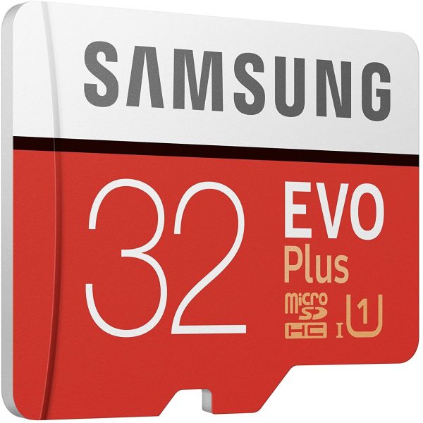 Samsung MB-MC32GA EVO Plus Scheda microSD da 32 GB, UHS-I U1, fino a 95 MB/s, con Adattatore SD, Rosso/Grigio - immagine 8