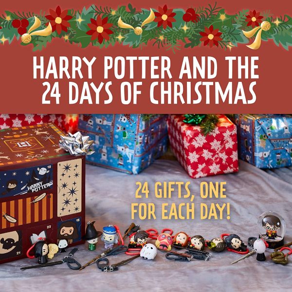 Paladone - Calendario dell'avvento di Harry Potter, cubo con 24 regali, conto alla rovescia per Natale - immagine 6