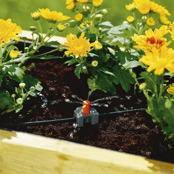 Gardena Tubo di linea Micro-Drip-System: Tubo di alimentazione centrale, 13 mm (1/2 pollice), per la posa superficiale o interrata, 15 m (1346-20) - immagine 4