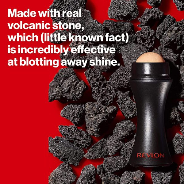 Revlon make up Oil-Absorbing Volcanic Roller Rullo Viso in Pietra Vulcanica Opacizzante Riutilizzabile per la Cura della Pelle - 50 g - immagine 8