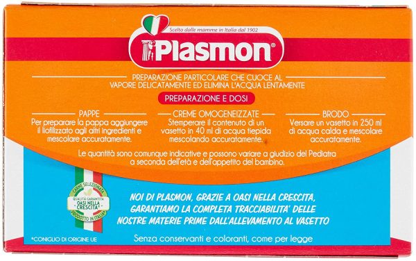 Plasmon Omogeneizzato Liofilizzato Coniglio 3x10g (12 Confezioni) - immagine 4