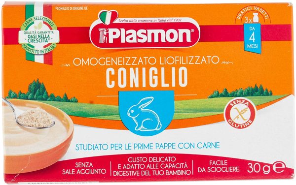 Plasmon Omogeneizzato Liofilizzato Coniglio 3x10g (12 Confezioni) - immagine 3