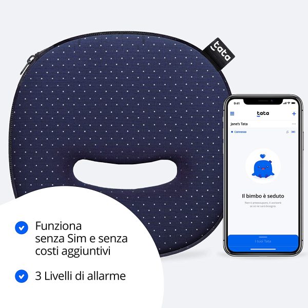 Filo: Dispositivo Anti Abbandono Tata Pad 2021. Conforme alla Legge e Compatibile con tutti Seggiolini Auto. - immagine 8