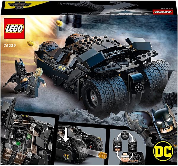 LEGO DC Batman Batmobile Tumbler: Resa Dei Conti Con Scarecrow, Macchina con Batman e Scarecrow, Regalo Bambini 8 Anni e Pi??, 76239 - immagine 6