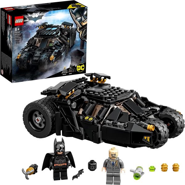 LEGO DC Batman Batmobile Tumbler: Resa Dei Conti Con Scarecrow, Macchina con Batman e Scarecrow, Regalo Bambini 8 Anni e Pi??, 76239 - immagine 2