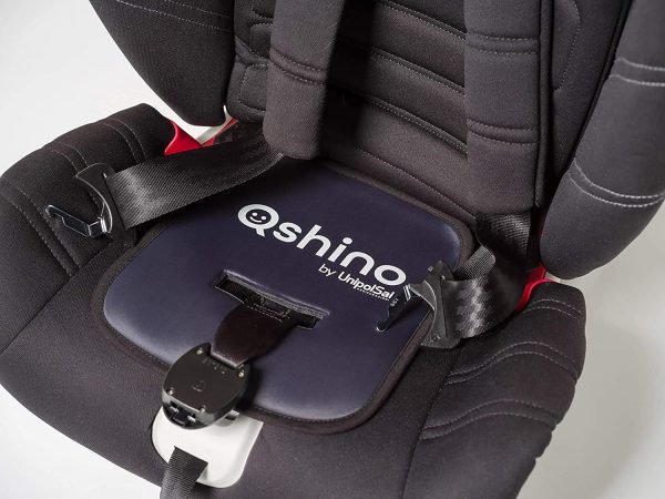 Qshino By Unipolsai Assicurazioni Dispositivo Antiabbandono Universale Per Seggiolini Auto, Bluetooth, Blu, 133 gr - immagine 3