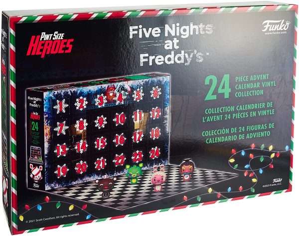 Funko 58458 Advent Calendar: FNAF Blacklight (Psh), Multicolore