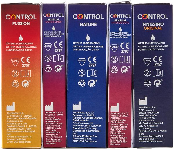 Control Pleasure Mix Cofanetto preservativi assortiti - 48 profilattici - immagine 2