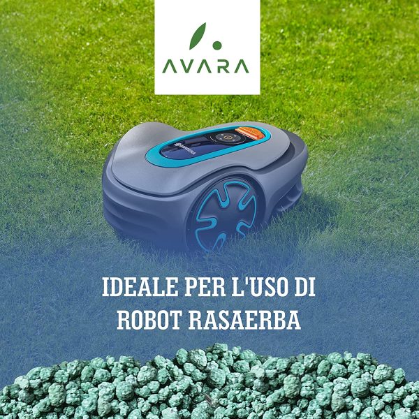 AVARA PRIMAVERA concime prato primavera - prato fitto, verde intenso e robusto anziche muschio ed erbacce - Ideale per l'uso di robot rasaerba - 70m2 - immagine 3