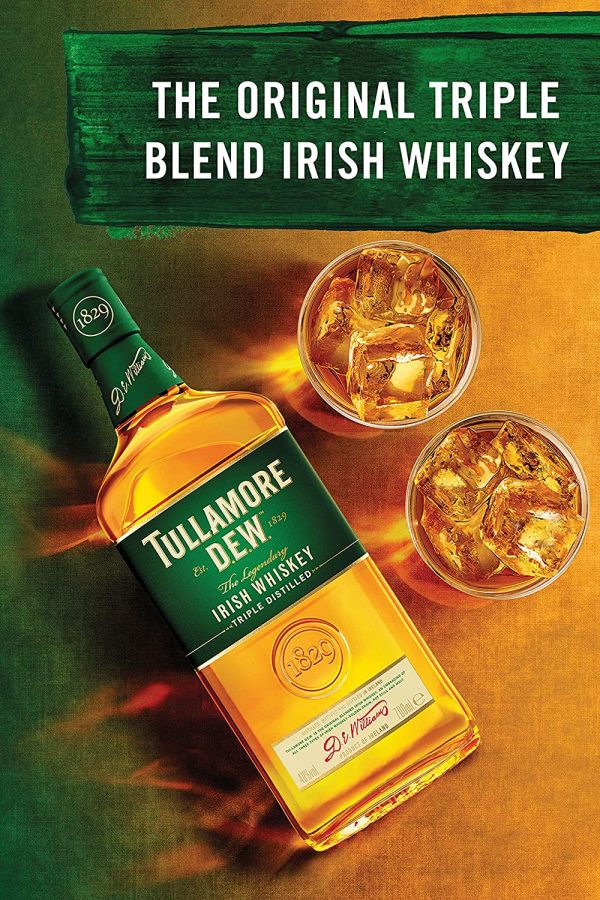 Tullamore D.E.W. The Legendary Irish Whiskey, 700ml - immagine 3