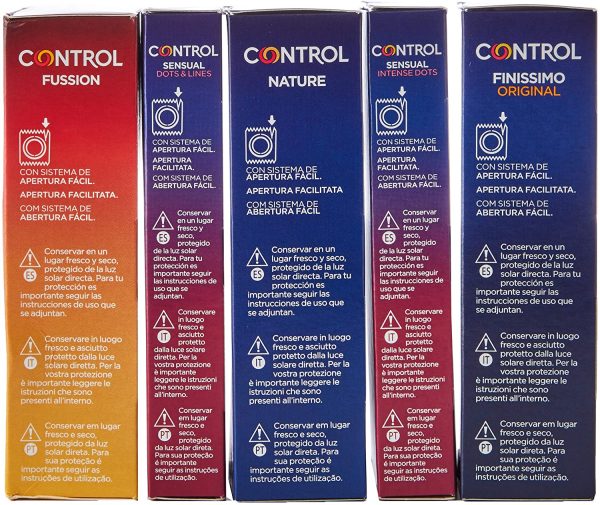 Control Pleasure Mix Cofanetto preservativi assortiti - 48 profilattici - immagine 4