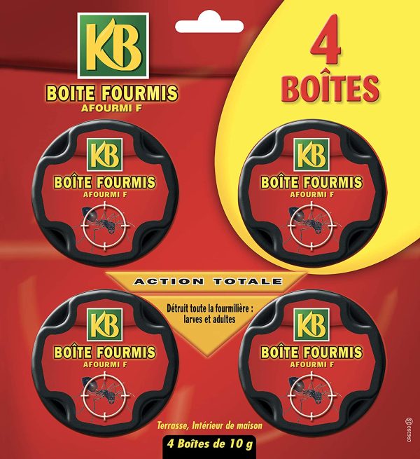 KB Fertiligene Anti-formiche, Confezione da 4