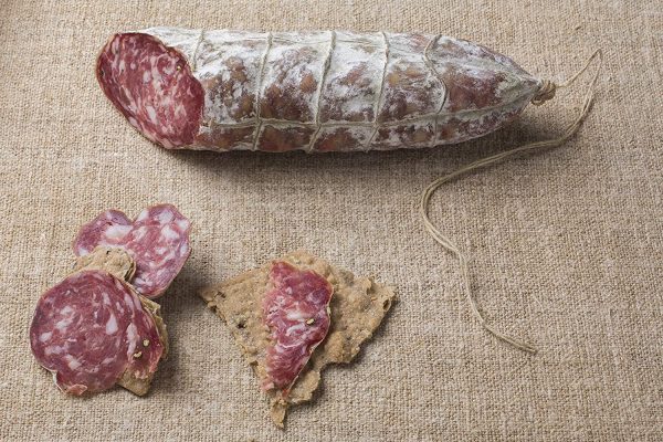 Salame Campagnolo, Legato a Mano, intero, Salumi Pasini, 600 gr - immagine 5