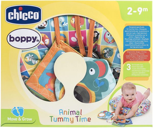 Chicco Gioco Cuscino degli Animali Animal Tummy Time, 2-9 Mesi - immagine 6